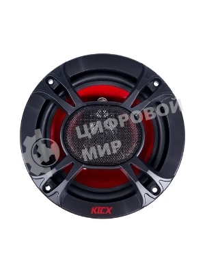 Колонки автомобильные Kicx SP 165, 130Вт, 90дБ, 4Ом, 16.5 см, (6 1/2 дюйм) (ком.: 2 кол.)