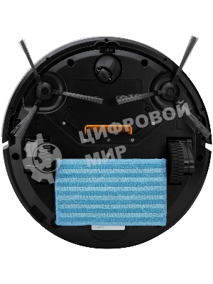 Робот-пылесос Starwind SRV3950 черный, 18 Вт, 1500 мА·ч Li-Ion, уборка влажная/сухая, пылесборник контейнер 0.2 л