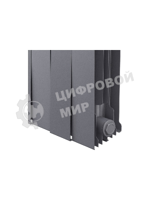 Радиатор биметаллический Royal Thermo PianoForte 500 Серебристый VR80 - 8 секц.