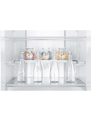 Холодильник Haier C4F740CLBGU1 коричневый двухкамерный 286/115л морозилка снизу, No Frost