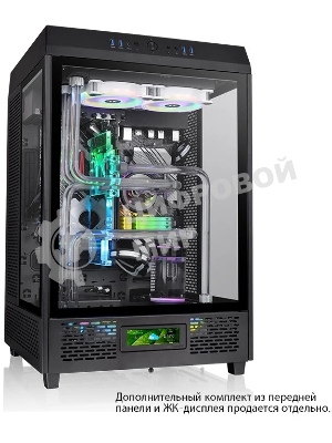 Компьютерный корпус Thermaltake The Tower 500 черный без БП ATX 1x120мм 3x140мм 4xUSB 3.0 2xUSB3.1 audio bott PSU