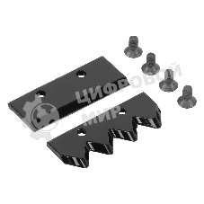 Нож шнека для грунта Denzel ER-200, диаметр 200 мм, комплект 2 шт