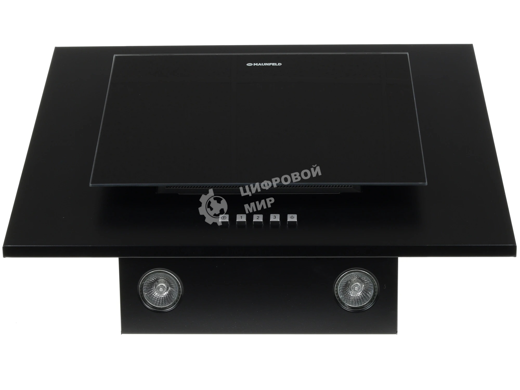 Вытяжка наклонная Maunfeld Tower C 60 черный, 60 см, 650 куб. м/ч, 51 дБ