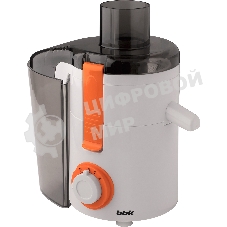 Соковыжималка BBK JC060-H11 белый/оранжевый, центробежная, 550 Вт, 500 мл, механическое