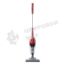 Пылесос вертикальный Centek CT-2565 красный, питание от сети, 200 Вт, уборка сухая, пылесборник 1.2 л