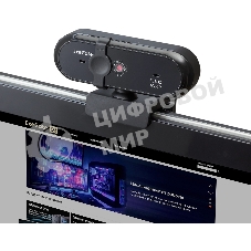 Веб-камера ExeGate Stream C925 Wide 1920x1080, 30 кадр/с, USB Type-A, микрофон (шумоподавление), шторка приватности, универсальное крепление, штатив в комплекте