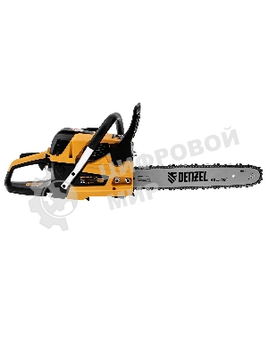 Пила цепная бензиновая Denzel DS-4516, шина 40 см, 45 см 3, 2,5 л.с., шаг 0,325, паз 1,5 мм, 64 зв