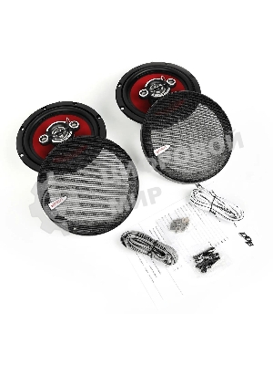 Колонки автомобильные Ural DDB AS-D1741 190Вт 16см (6.5дюйм) (ком.:2кол.) коаксиальные четырехполосные