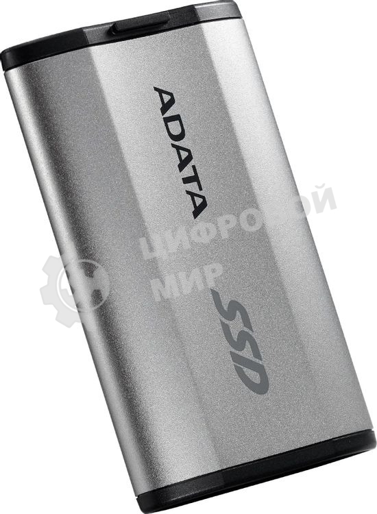 Внешний SSD ADATA SD810, 4Tb, USB 3.2 Gen 2x2 Type-C, R/W 2000/2000, серебристый