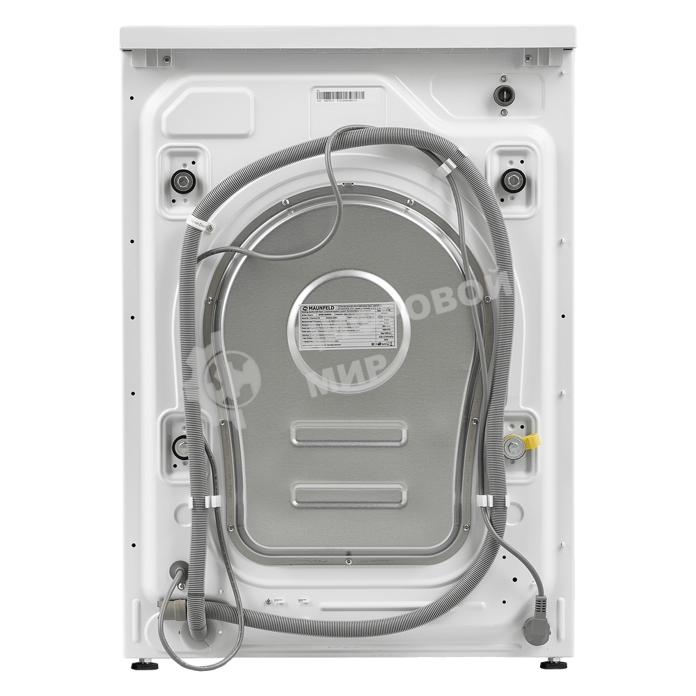 Стирально-сушильная машина Maunfeld MFWD1295WH05 белый, загрузка фронтальная 9 кг, 1200 об/мин., класс: В