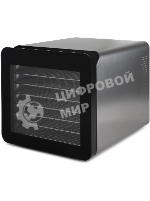 Сушка для фруктов и овощей Hyundai HYFD-8801 14под. 600Вт серебристый