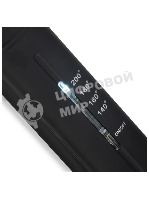 Выпрямитель для волос Hyundai H-HS1272 черный, 30 мм, 200 °C, 4 режима