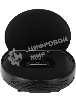 Робот-пылесос Starwind SRV3950 черный, 18 Вт, 1500 мА·ч Li-Ion, уборка влажная/сухая, пылесборник контейнер 0.2 л