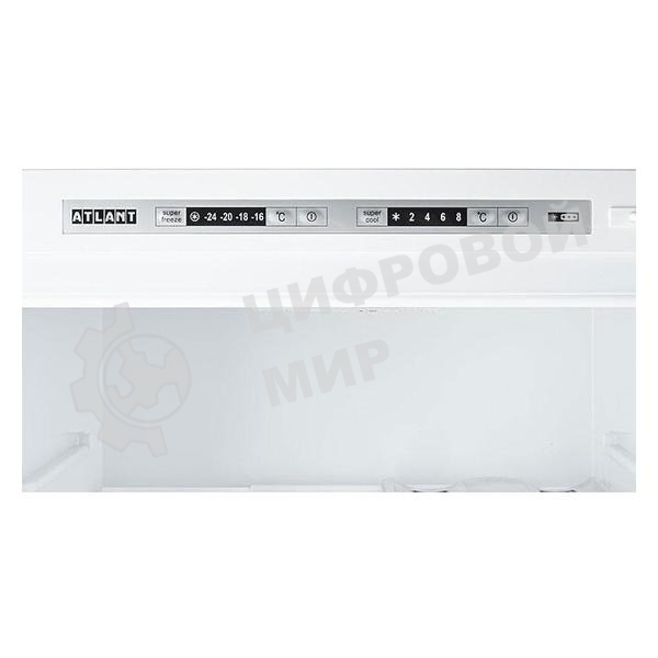 Холодильник Atlant 6623-109 белый двухкамерный 182/159л морозилка снизу