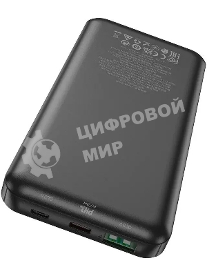 Портативный аккумулятор Hoco J102 Cool figure 10000mAh QC3.0/PD3.0 20W 3A USB-A/USB-C черный