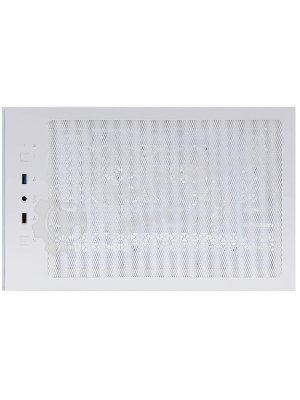 Компьютерный корпус 1STPLAYER MIKU Mi7-A белый, ATX, 3x120мм LED fans