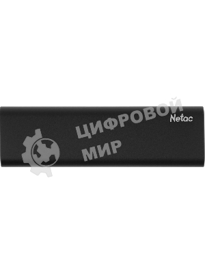 Внешний SSD Netac Z SLIM, 250 Gb, USB 3.2 Gen 2 Type-C, R/W 550/480, черный