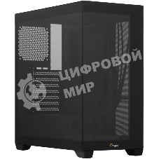 Компьютерный корпус Ocypus Gamma C72 BK ATX/win/black/no PSU/Tempered Glass