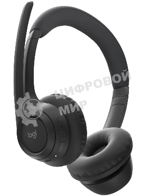 Гарнитура Logitech Zone 300 чёрный, беспроводная, Bluetooth, до 16 ч
