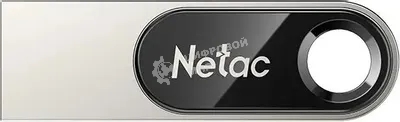 Флешка USB Netac U278 (NT03U278N-064G-32PN), 64Gb, USB 3.0, R/W 90/45, серебристый/черный