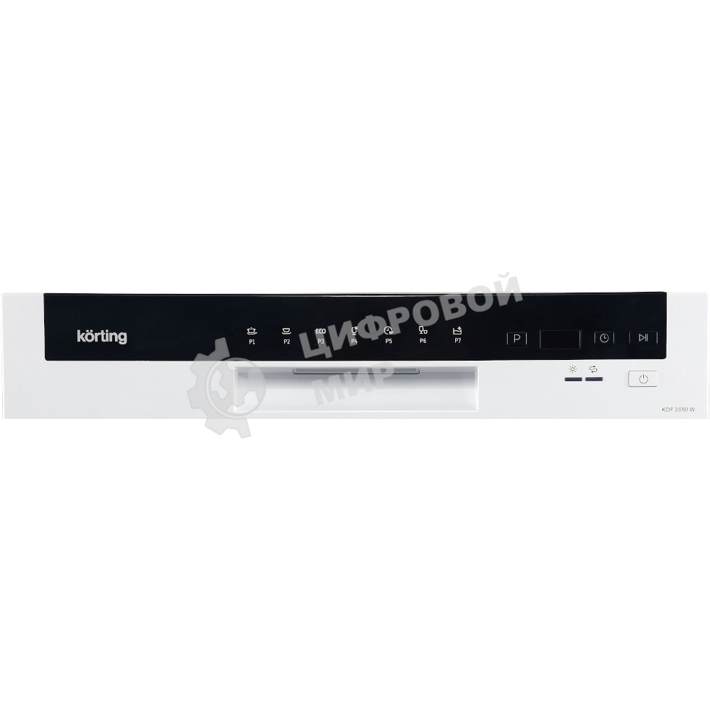Посудомоечная машина Korting KDF 2050 W, белый, 55 см, 6 компл., 49 дБ, класс A+