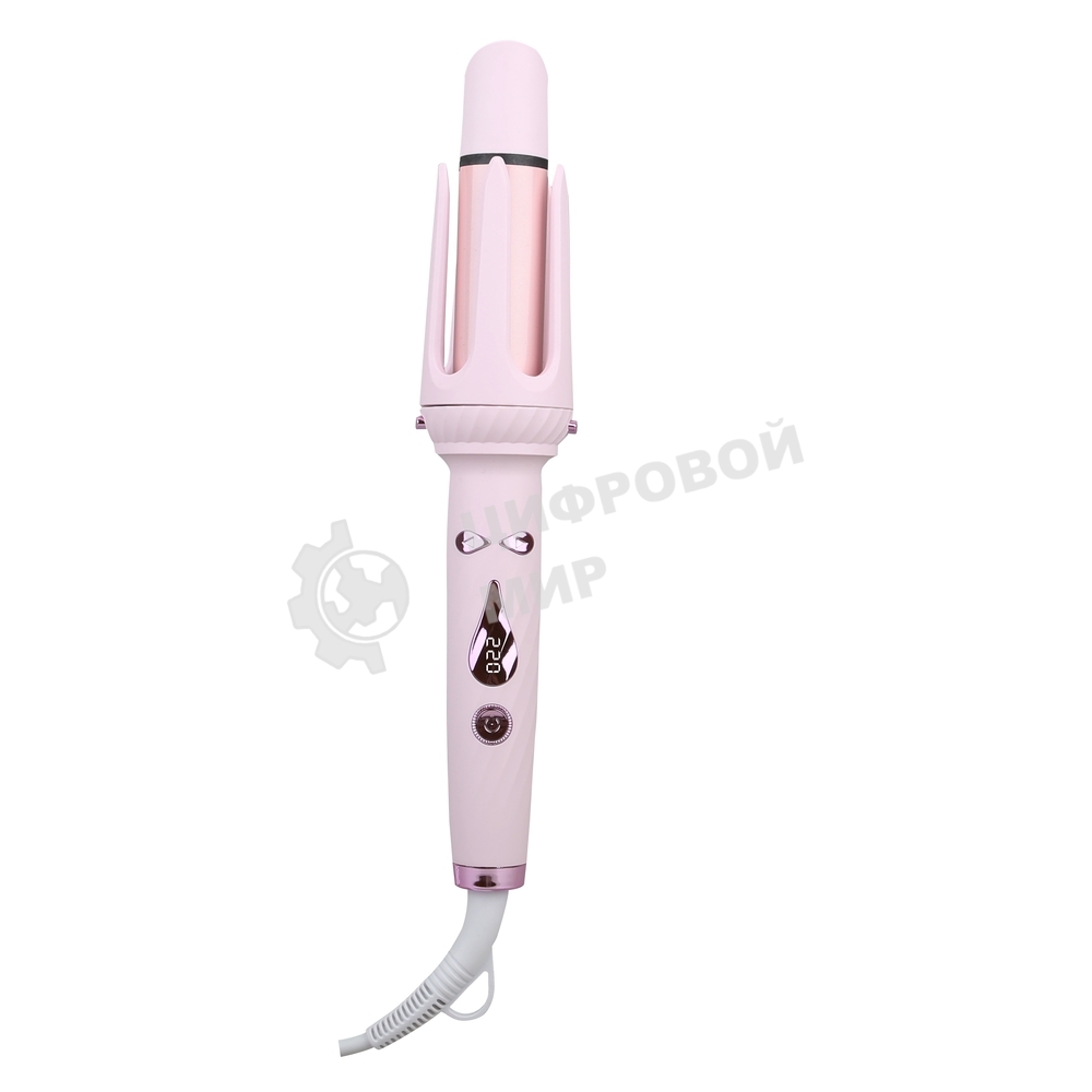 Щипцы для завивки волос KELLI KL-1253 розовый, 25 мм, 200 °C, 5 режимов