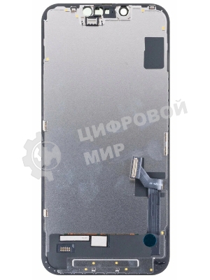 Дисплей Amperin для Apple iPhone 14 в сборе с тачскрином (Soft Oled), черный