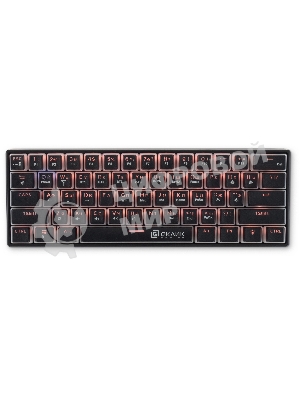 Клавиатура беспроводная Oklick K763W механическая черный USB BT/Radio Multimedia for gamer LED (1920548)