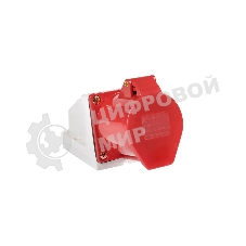 Розетка стационарная наружная EKF ps-114-16-380 16А 380В 3P+РЕ IP44 (114)