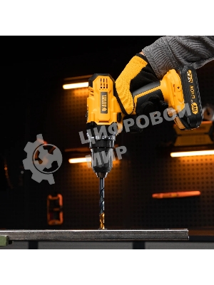 Сверло по металлу Denzel 9 мм, HSS-Tin, Golden Tip, 8 шт.