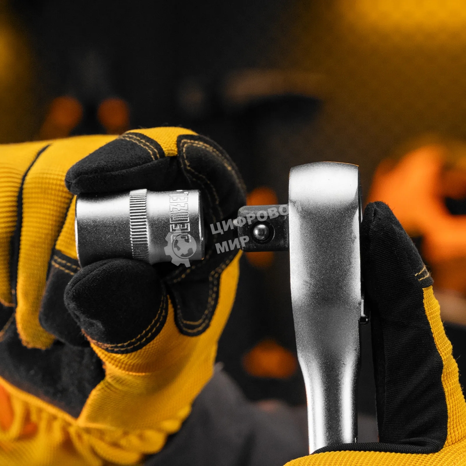 Ключ-трещотка Denzel 1/2