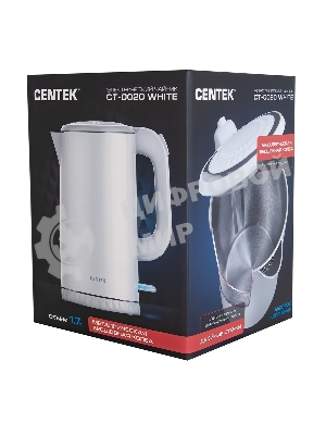 Чайник электрический Centek CT-0020 белый