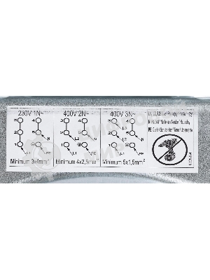 Плита электрическая Hansa FCCX64000 серебристый, конфорок 4 шт, духовка 69 л, 60 см x 85 см x 60 см