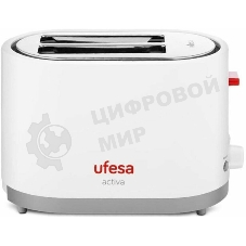 Тостер Ufesa TT7385 белый, 800 Вт, 2 слота