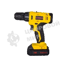 Дрель-шуруповерт аккумуляторная Eurolux ДА-18/2Li, Аккумуляторная, 12В, 2 АКБ, Кейс