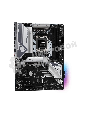 Материнская плата ASRock B650 PRO RS, AM5, AMD B650, 4xDDR5, 4xSATA, 3xM.2, 1xPCIe 4.0 x16, 1xPCIe 3.0 x4, 1xPCIe 3.0 x1, 1xDP, 1xHDMI, 1x2.5Gb LAN, 1xUSB-C 10Gbps, 1xUSB-A 10Gbps, 2xUSB-A 5Gbps, 6xUSB-A 2.0, 3x3.5 мм, 7.1, ATX