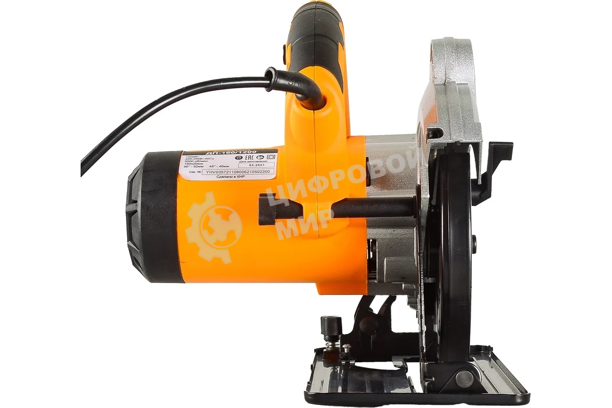 Циркулярная пила (дисковая) Вихрь ДП-160/1200 1200Вт (ручная)