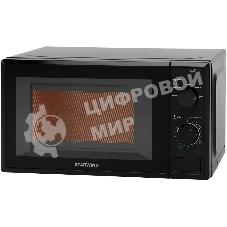 Микроволновая печь Starwind SWM5820 черный, 20 л, 700 Вт, переключатели - поворотный механизм
