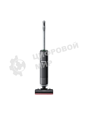 Пылесос вертикальный моющий Dreame Wet& Dry Cordless Vacuum Cleaner H15 Pro Heat черный, питание от аккумулятора, 400 Вт, уборка влажная/сухая, пылесборник 0.7 л