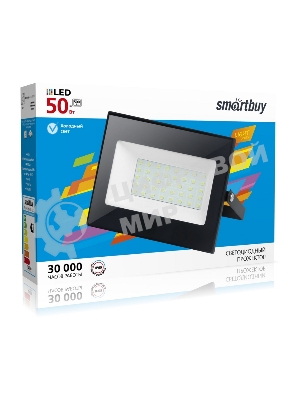 Прожектор светодиодный FL SMD LIGHT Smartbuy-50W/6500K/IP65 (SBL-FLLight-50-65K)