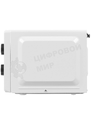Микроволновая печь Hyundai HYM-M2041 белый, 20 л, 700 Вт, переключатели - поворотный механизм