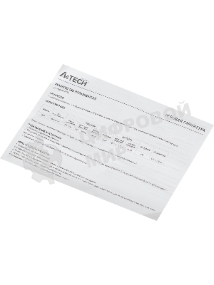 Гарнитура Bloody G350 чёрный, проводная, USB, подсветка