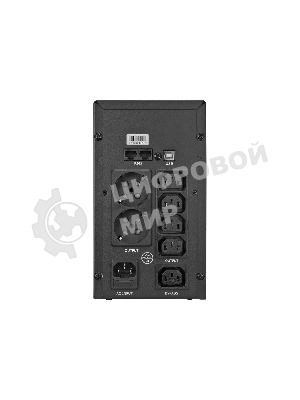 Источник бесперебойного питания Crown CMU-SP800 COMBO USB/800 ВА\480 Вт/7 x компьютерная/евророзетка (C13/Schuko)