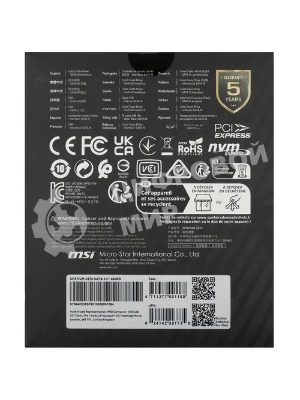 Накопитель SSD MSI SPATIUM S270, 480Gb, 2.5