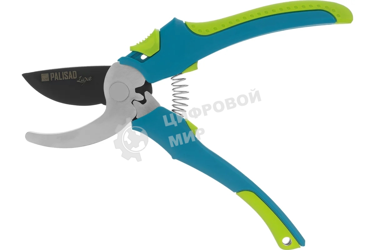 Секатор прямого реза Palisad LUXE 215 мм, двухкомпонентные рукоятки