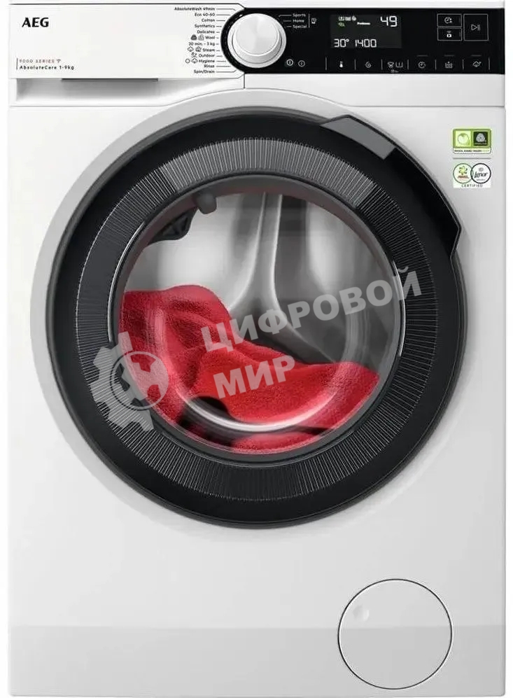 Стиральная машина AEG LFR93946UE белый, загрузка фронтальная 10 кг, 1400 об/мин., класс: А
