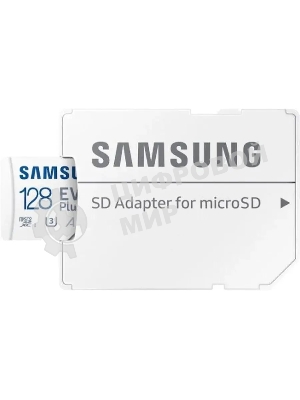 Флеш карта Samsung MICRO SDXC EVO+ 128Gb V10 W/A MB-MC128SA/EU