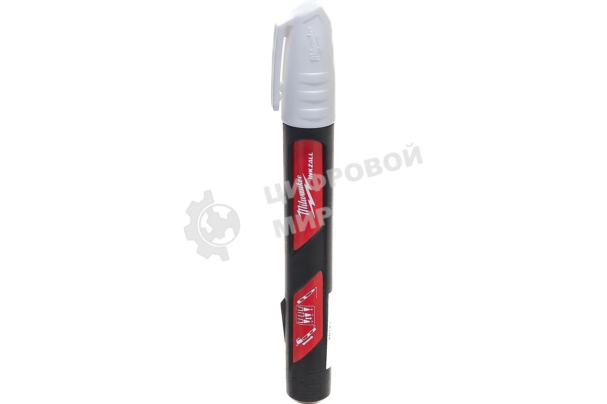 Маркер строительный Milwaukee Inkzall цена за 1 шт белый (48223711)