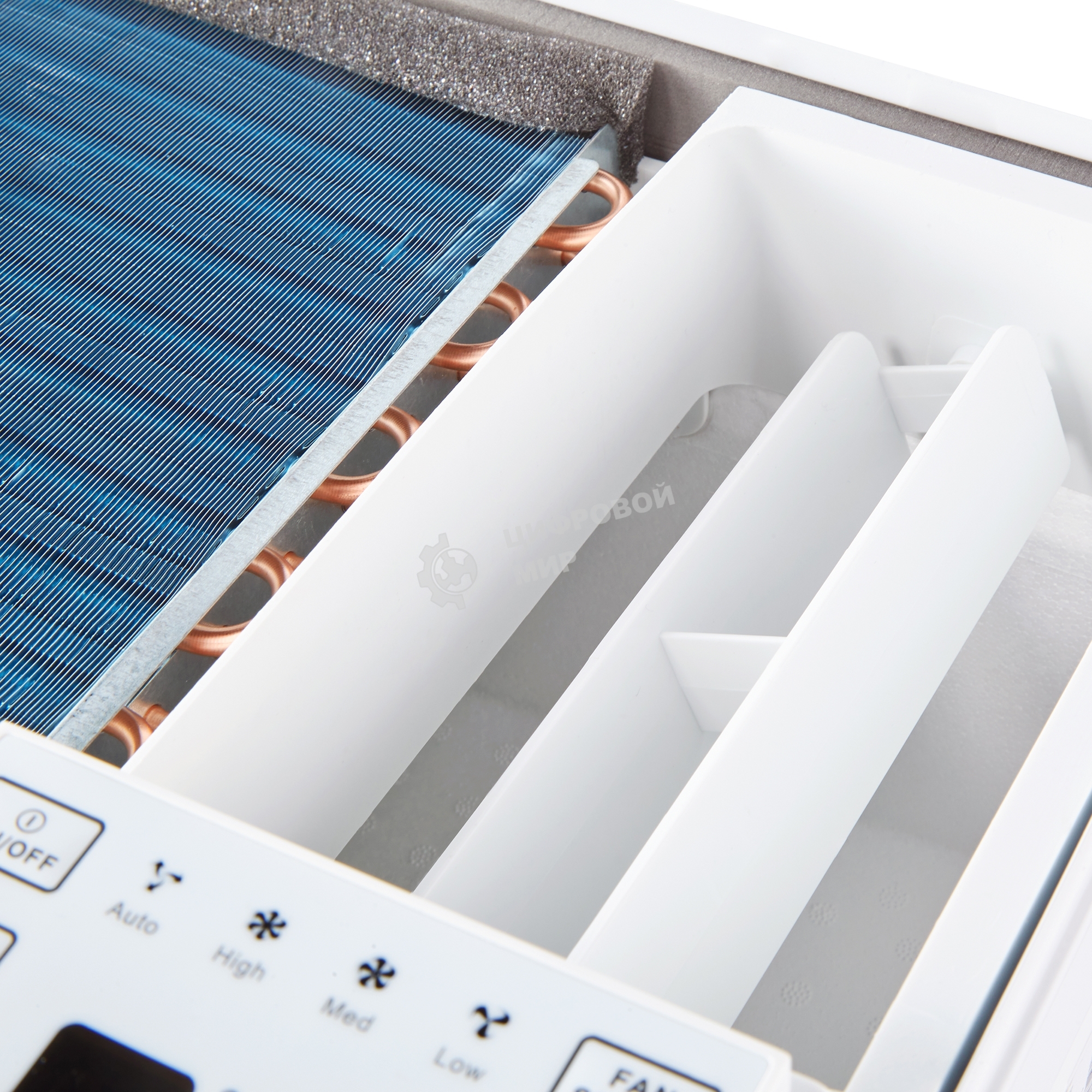 Кондиционер оконный Ballu BWC-09 AC 9000 BTU, 24 м², 49 дБ, охлаждение, осушение, белый