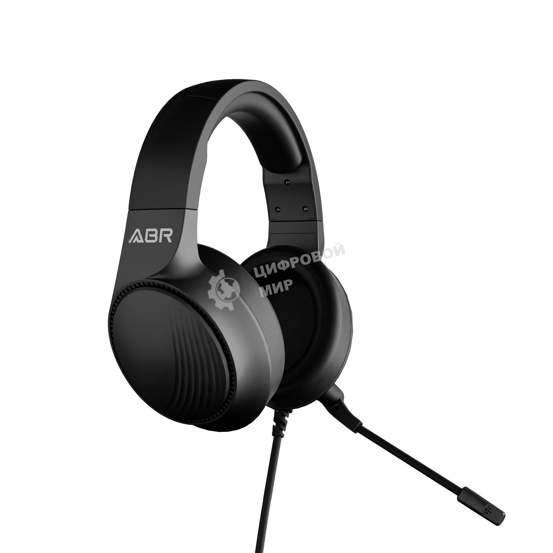 Игровой комплект из проводной клавиатуры, мыши, коврика для мыши и наушников ABR KM707+M01D10